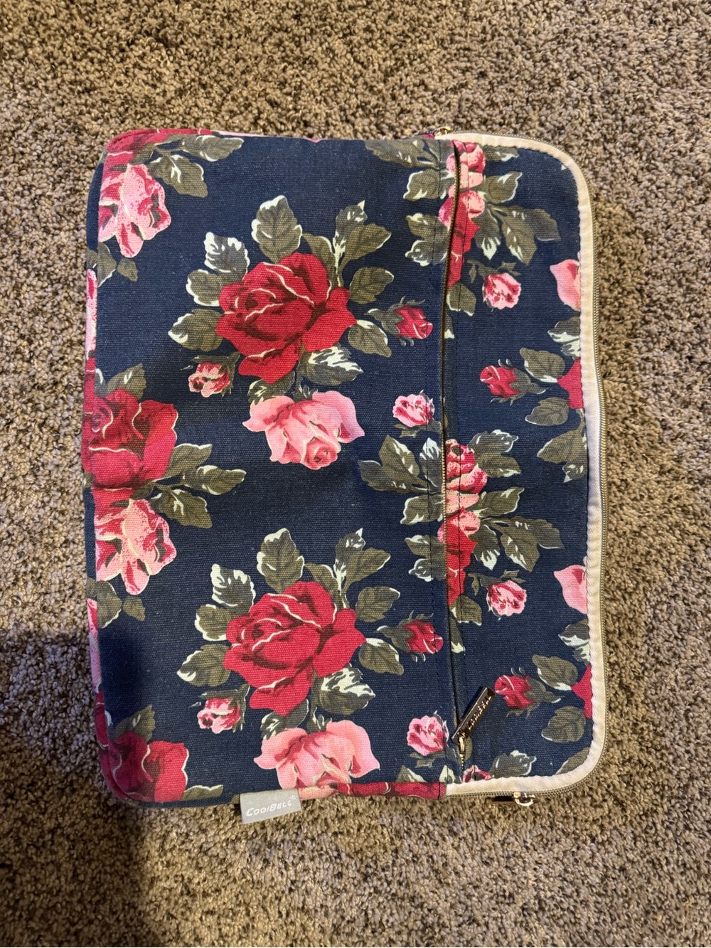 Floral Padded laptop case